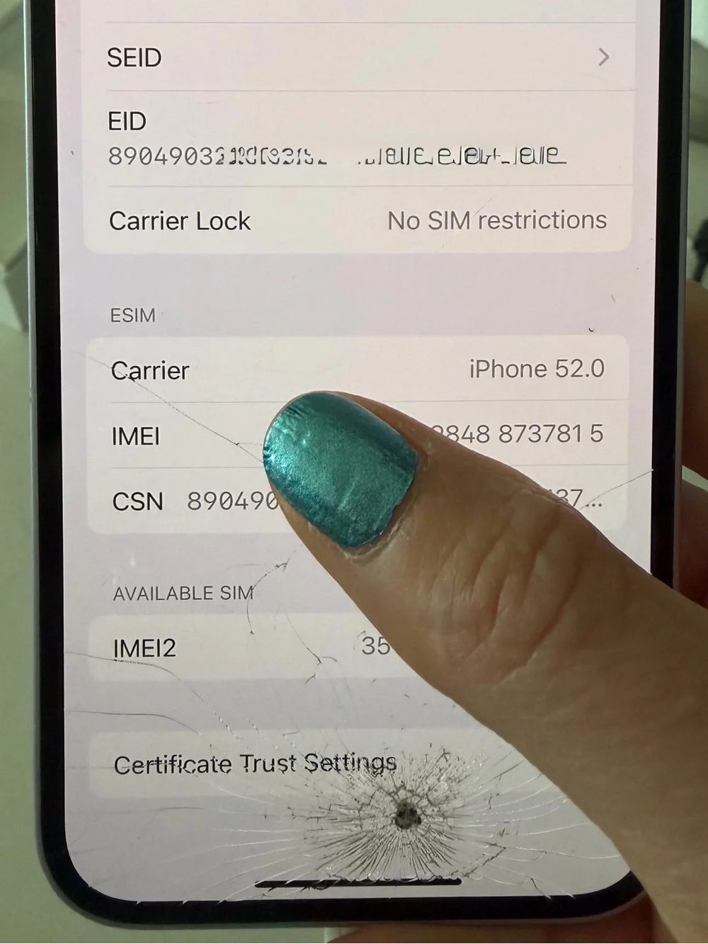 Purple Apple iPhone 14 128GB